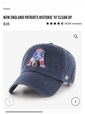 Patriots baseball cap
